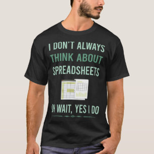 Camiseta Sí Hago Hojas De Cálculo