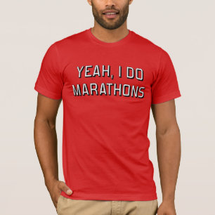 Camiseta Sí, hago maratones