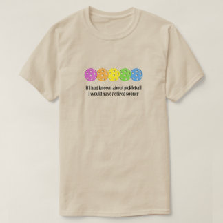Camiseta Si Hubiera Sabido De Pickleball