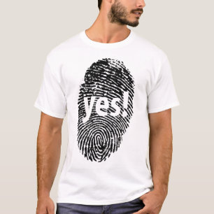 Camiseta Sí: huella digital