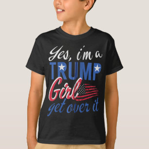 Camiseta Sí, I#39;m un Chica de Trump, supere el soporte de