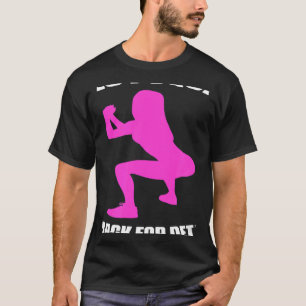 Camiseta Sí I Squat Ver hacia atrás para obtener más detall