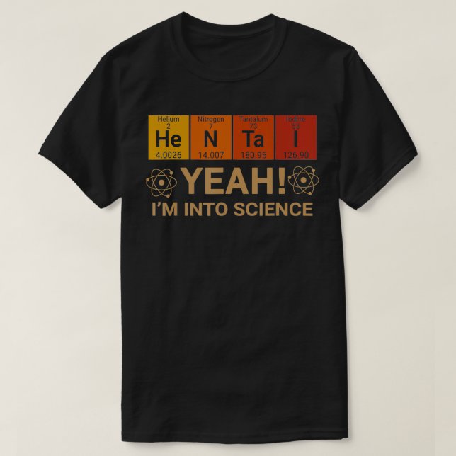 Camiseta Sí Im En Ciencia Química Lover (Diseño del anverso)