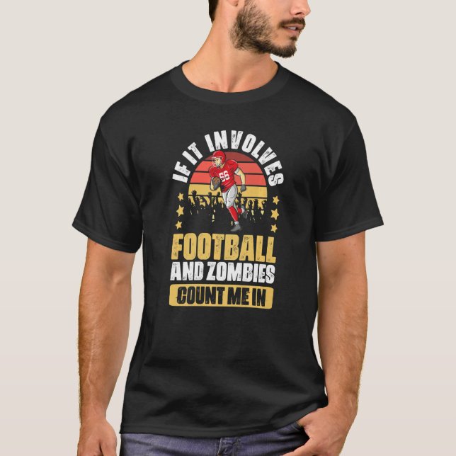 Camiseta Si Implica Humor De Juego De Fútbol Para Ventilado (Anverso)