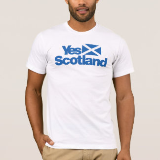 Camiseta Sí independencia escocesa 2014 de Escocia