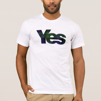 Camiseta Sí independencia escocesa 2014 de Escocia