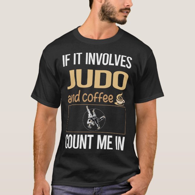 Camiseta Si Involucra Café Judo (Anverso)