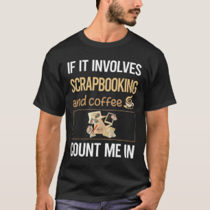 Camiseta Si involucra desecho de libros de recortes de rese
