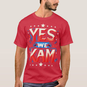Camiseta Sí, Kam Kamala Hariss Fiesta democrático