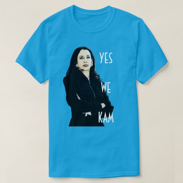 Camiseta Sí, Kam Kamala Harris T-Shirt (Diseño del anverso)