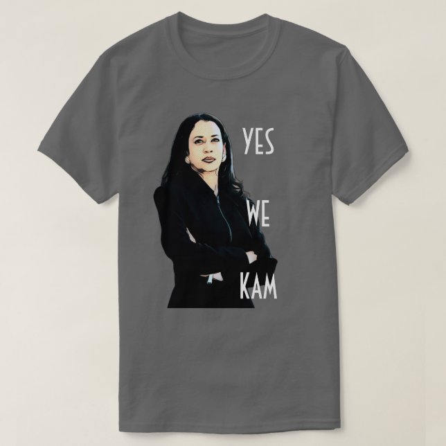 Camiseta Sí, Kam Kamala Harris T-Shirt (Diseño del anverso)