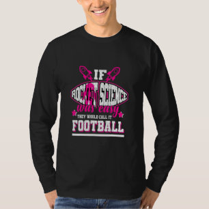 Camiseta Si la ciencia de los cohetes fuera fácil, lo llama