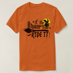 Camiseta Si La Sala Se Encaja Con El Naranja De Halloween B