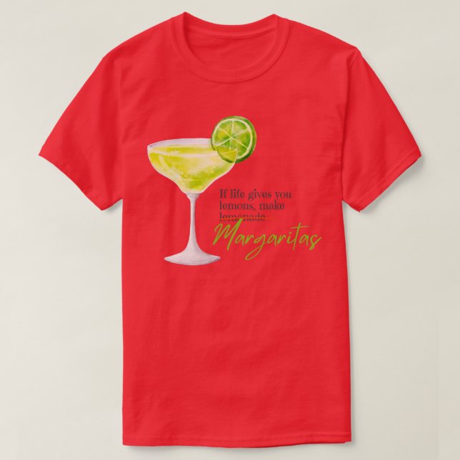 Camiseta Si la vida le da limones (Diseño del anverso)