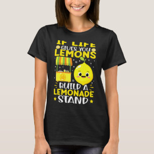 Camiseta Si La Vida Te Da Lemones Construye Una Base De Lem