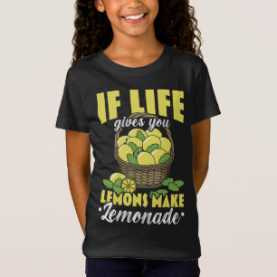 Camiseta Si La Vida Te Da Lemones Hacen Lemonade Lemon Love