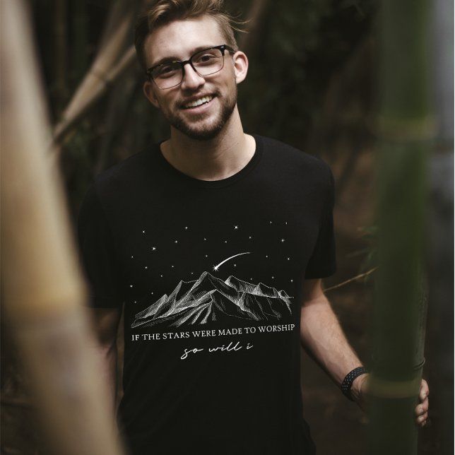Camiseta Si Las Estrellas Fueron Hechas Para Adorar Camiset (Subido por el creador)