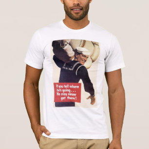 Camiseta Si le dices a dónde va