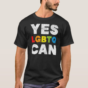 Camiseta Sí, Lgbtq puede igualdad de género mes de orgullo