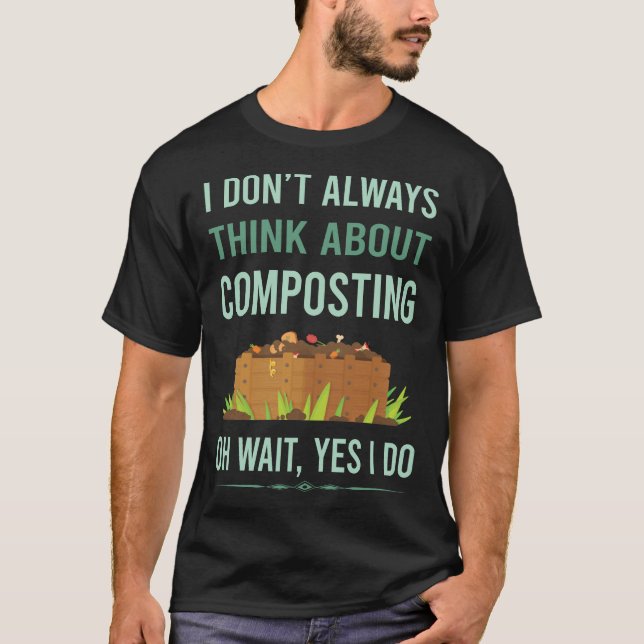 Camiseta Sí Lo Hago Compostaje Compostor (Anverso)