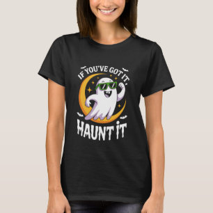 Camiseta Si Lo Tienes, Asústalo Gafas de Sol de Fantasma Li