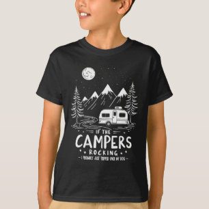 Camiseta Si los campistas se balancean - Loco amante de los