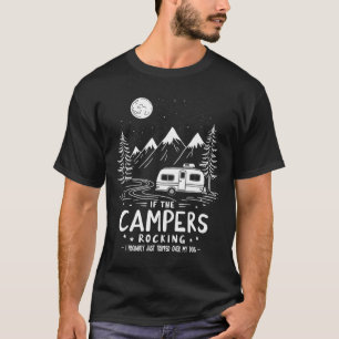 Camiseta Si los campistas se divierten - Amante de perros l