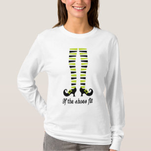 Camiseta Si los zapatos cupieron Halloween divertido T-shrt