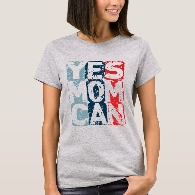 Camiseta Sí Mamá Puede (Anverso)