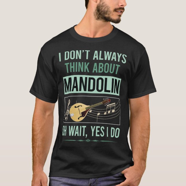 Camiseta Sí, Mandolin (Anverso)
