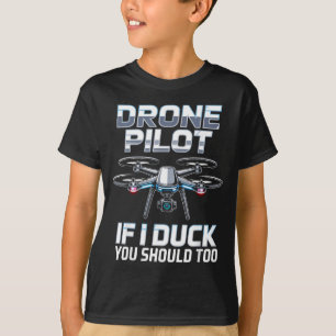 Camiseta Si me agacho lote de drones operador de drones Rc