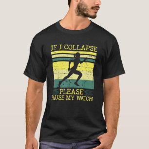 Camiseta Si Me Colapso, Por Favor, Detenga Mi Inspección En