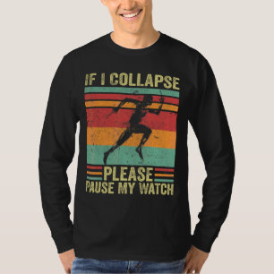 Camiseta Si Me Colapso, Por Favor, Detenga Mi Inspección En