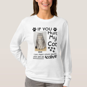 Camiseta Si Me Dueles El Gato, Puedo Hacer Tus Fotos De Gat