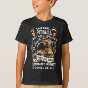 Camiseta Si Me Dueles El Pitbull, Rápidamente Perderás Pit 