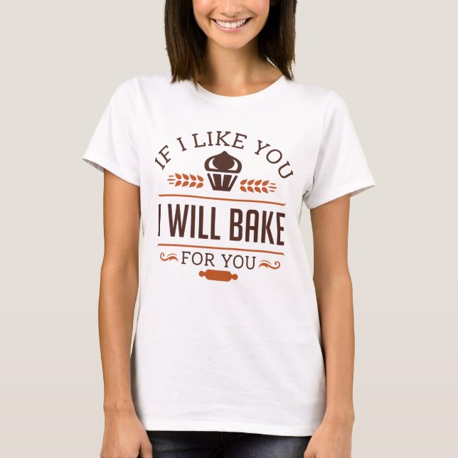 Camiseta Si Me Gustas, Te Haré Una Cocina (Anverso)