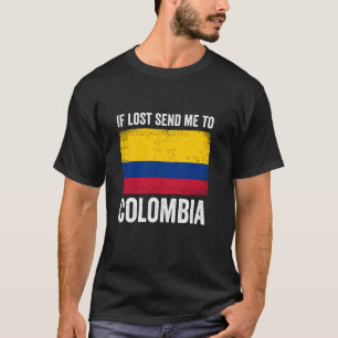 Camiseta Si me pierden, envíenme a Colombia