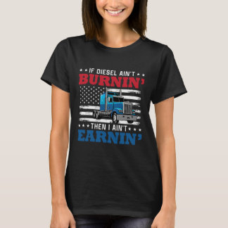 Camiseta Si me quema la tinta del diesel, me voy ganando