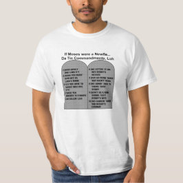 Camiseta Si Moses era un Newfie… DA estañe los