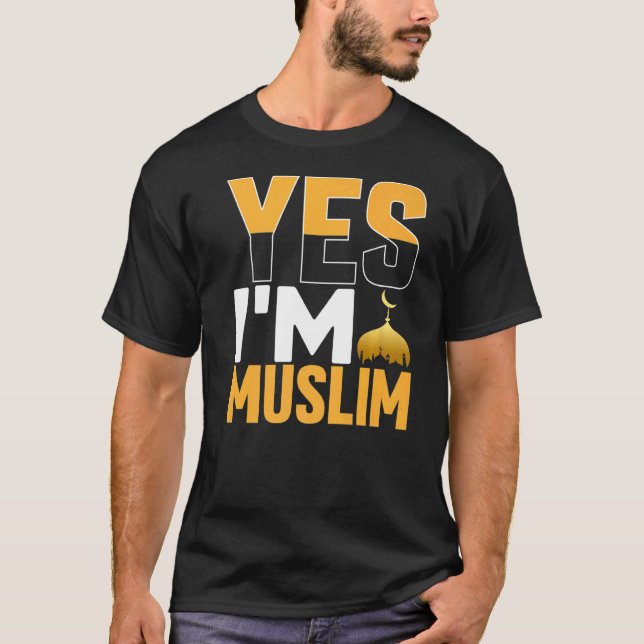 Camiseta Sí, musulmán islámico (Anverso)
