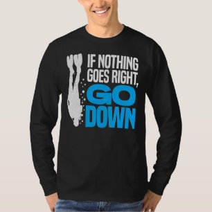 Camiseta Si Nada Va Bien, Baja Scuba Buceando S