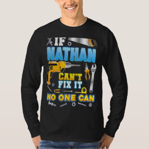 Camiseta Si Nathan no puede arreglarlo, nadie puede papá