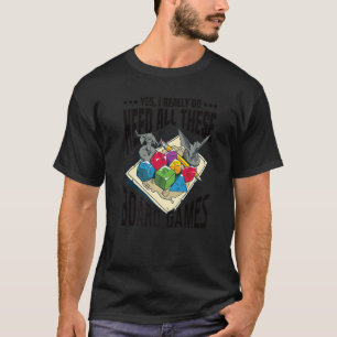 Camiseta Sí Necesito Toda Esta Tableta De Juego De Placa