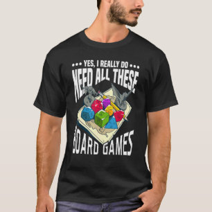 Camiseta Sí, necesito todas estas tabletas de juego de tabl