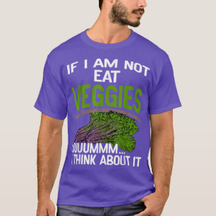 Camiseta Si no como verduras Vegetarias Vegetarianas Saluda