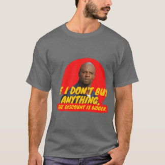 Camiseta Si no compro nada vintage