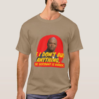 Camiseta Si no compro nada vintage
