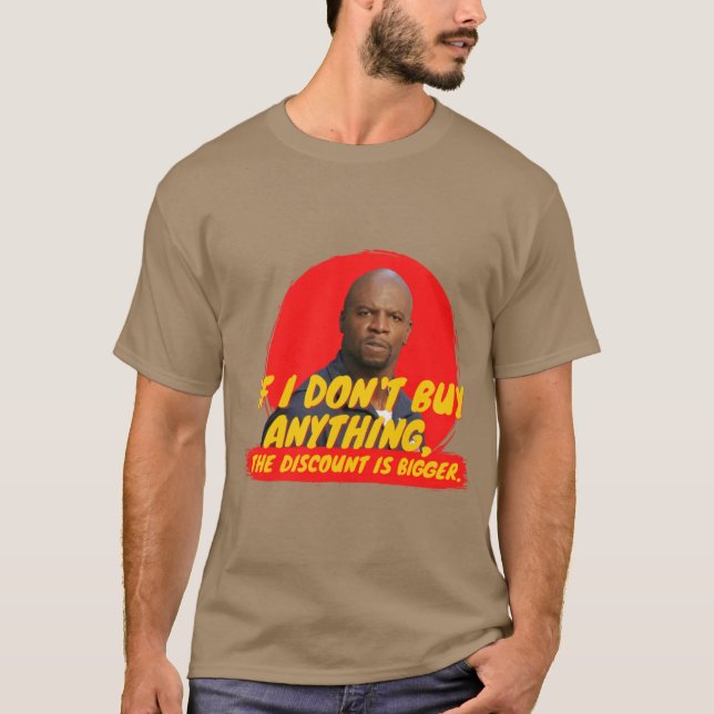 Camiseta Si no compro nada vintage (Anverso)
