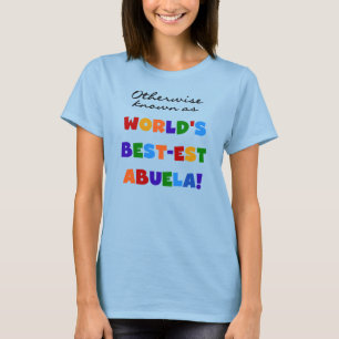 Camiseta Si no conocido como regalos del Mejor-est Abuela