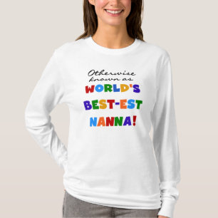 Camiseta Si no conocido como regalos del Mejor-est Nanna